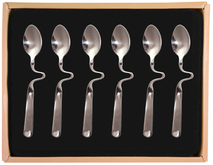 COLHER CURVA MEL 14CM CJ.6 TOURNICOTI