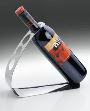 SUPORTE P/GARRAFA INOX
