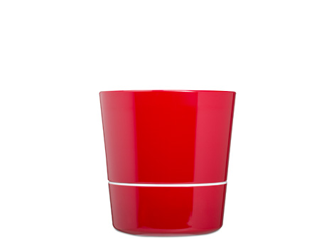 POTE GRANDE P/ERVAS AROMATICAS VERMELHO