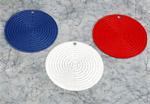 BASE SILICONE 20CM PRETA CREUSET