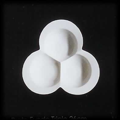 PRATO FUNDO TRIPLO 26CM ECLIPSE BRANCO
