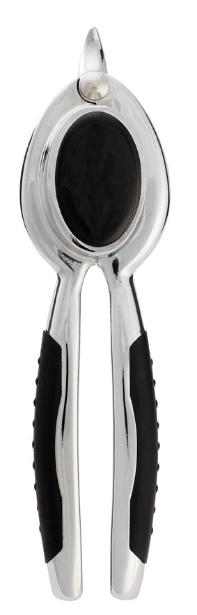 SACA ROLHAS CHAMPANHE INOX MATE/PRETO