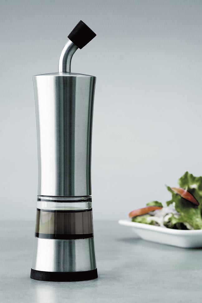 GALHETA INOX/VIDRO 75ML SILHOUETTE
