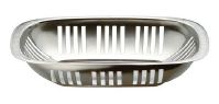 CESTO PAO RECT.27X18.5CM INOX