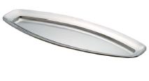 TRAVESSA PEIXE 65x24CM INOX