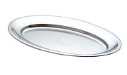 TRAVESSA OVAL 35X25CM INOX