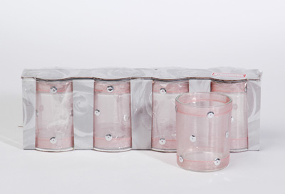 CASTIÇAL PRATA CJ.4 5*6CM