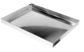 TABULEIRO 40X25X2.5CM QUINADO INOX