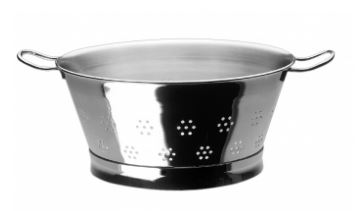 ALGUIDAR PERFURADO 50CM INOX