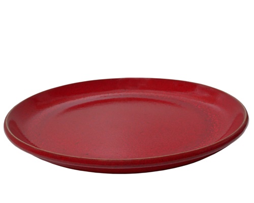 PRATO PIZZA 31CM GRES VERMELHO