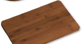 TABUA RECT.43X26X1.9CM BAMBOO