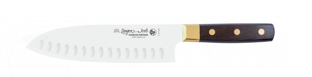 FACA SANTOKU 180MM ALVÉOLOS ZANGER