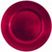 PRATO MARCADOR 33CM VERMELHO