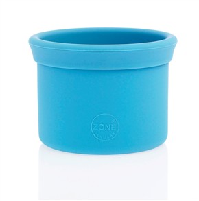 VASO TURQUESA SILICONE 12.5X9CM