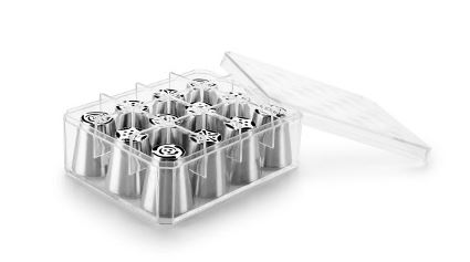 CJ.12 BICOS PASTELEIRO RUSSOS XL INOX