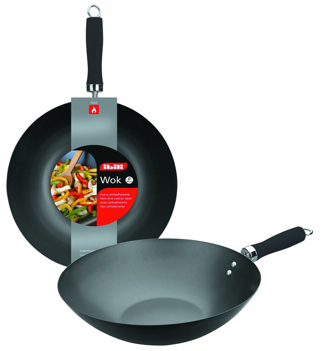 WOK 30CM AA CHAPA DE FERRO