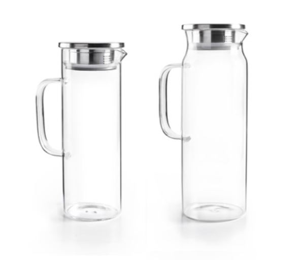 JARRO 1.5L BOROSILICATO TAMPA INOX