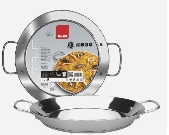 PAELHA 34CM INOX PREMIER