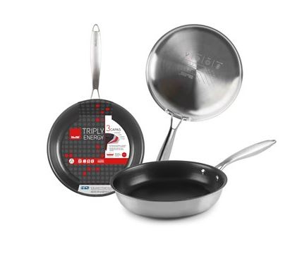 FRIGIDEIRA 24CM IAA TRIMETAL TRIPLY