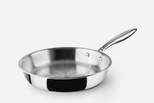 FRIGIDEIRA 22CM TRIMETAL INOX CHEF
