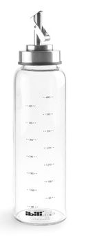 SHAKER MOLHOS 500ML BOROSILICATO T.INOX