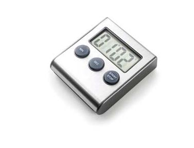 CONTA MINUTOS DIGITAL MAGNETICO INOX