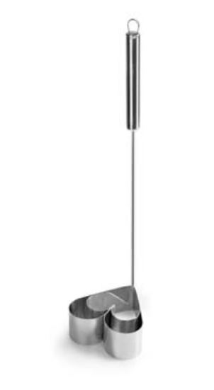 FORMA FILHOZ CORAÇAO INOX