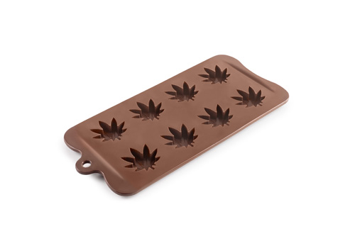 PLACA SIL.8 MOLDES BOMBONS MARIJUANA