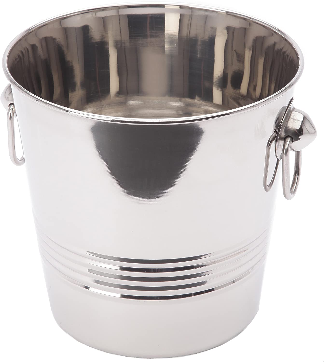 BALDE DE GELO 20CMS 4L INOX