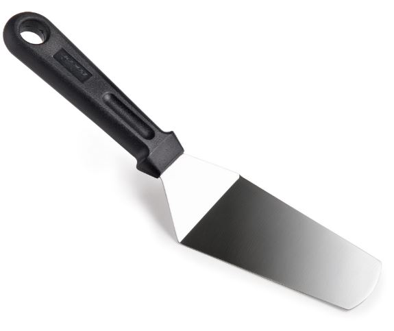 ESPATULA CURVA 14.5X6.5CM INOX CABO PRET