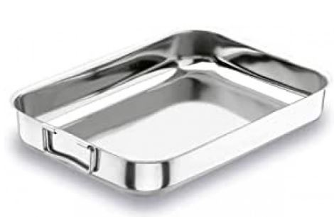 ASSADEIRA 45X32CM ASA REBATIVEL INOX