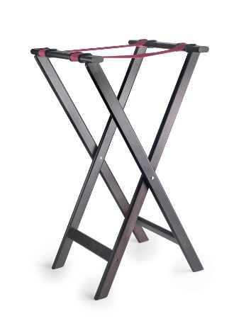 CAVALETE P/BANDEJA 43X46X82CM MAD.PRETO