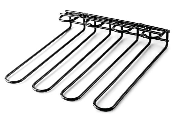 SUPORTE COPOS FIXAR PAREDE/TETO PRETO