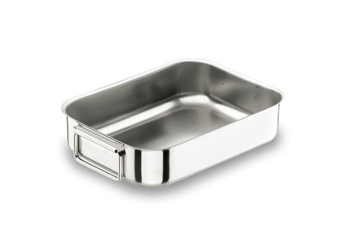 ASSADEIRA 35*26CM INOX ASA REBATIVEL