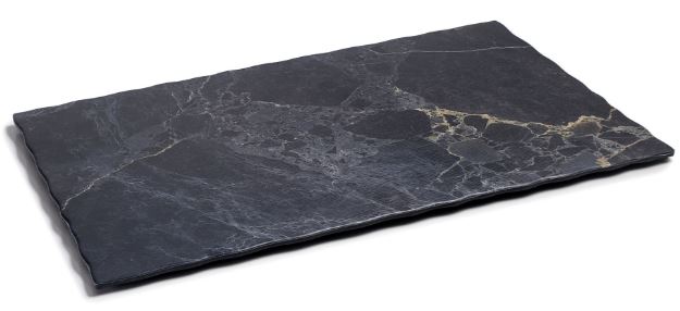 BANDEJA RECT. 43X28,5CM STONE MELAMINA