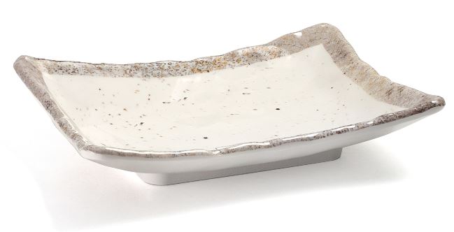 PRATO RECT.18,6X13,5CM  MELAMINA EARTH