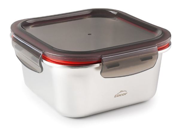 CAIXA ALIMENTOS QUAD. 1500ML ECOINOX