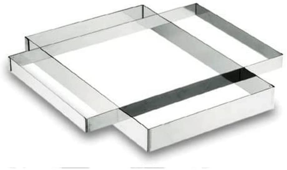 ARO RECT.40X60X5CM INOX