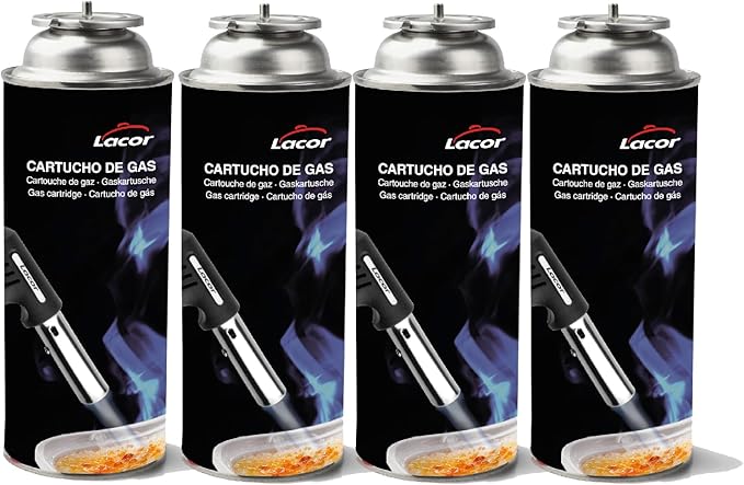 CJ.4 RECARGAS GAS P/ADAPTAR MAÇARICO