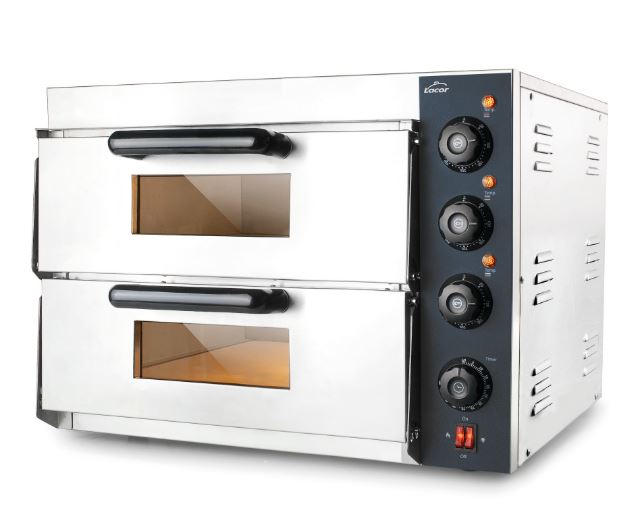 FORNO PIZZA DUPLO LECCO INOX