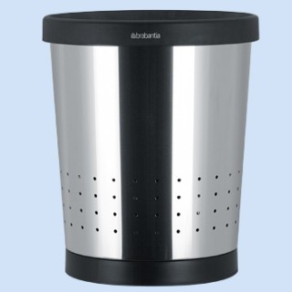 CESTO PAPEIS CONICO INOX MATE 11L