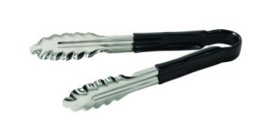PINÇA 24CM INOX/ PVC PRETO