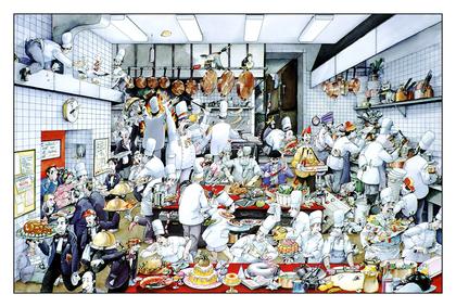 POSTER LA CUISINE 63X90.5CM