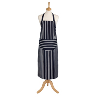 AVENTAL 99X68CM AZUL C/RISCAS BRANCAS