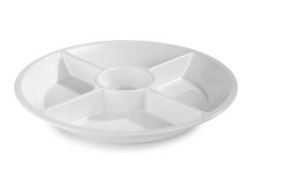 PRATO Ø38CM 5 DIVISOES MELAMINA