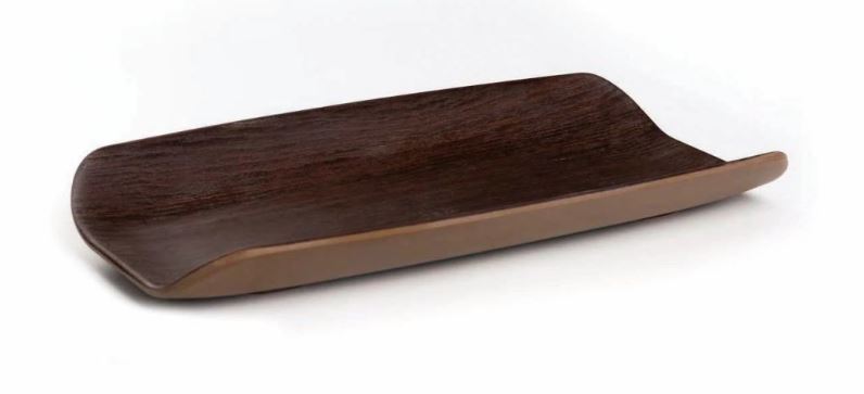 BANDEJA RECT 32,5X17,6 CM CASTANHO
