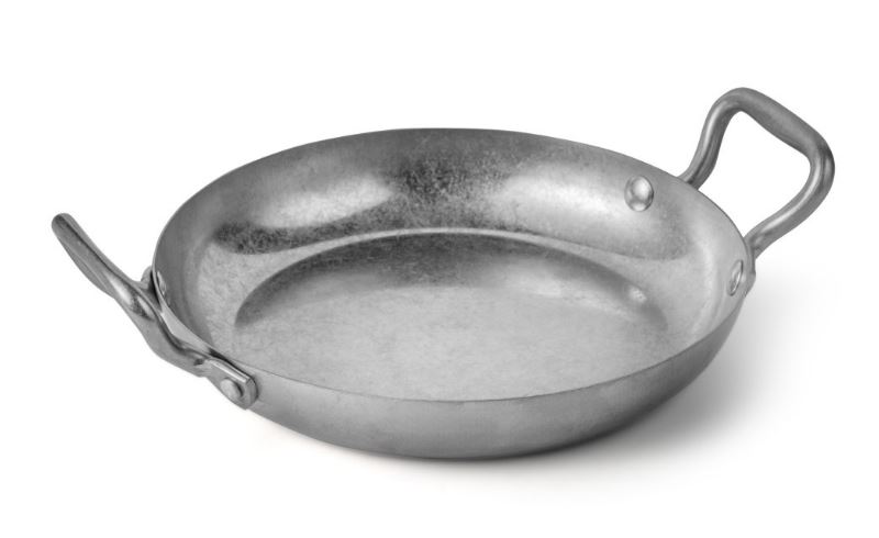 FRIGIDEIRA 22CM C/ASAS INOX VINTAGE