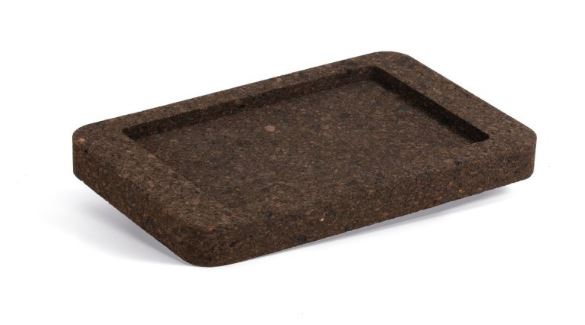 BASE CORTIÇA 34.5X28CM C/REBAIXO CASTANH