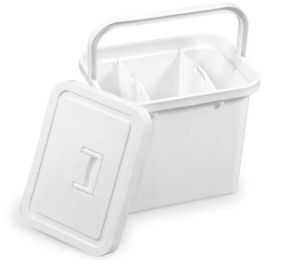 BALDE SELECTOR LIXO 3 DIVISOES 39LT