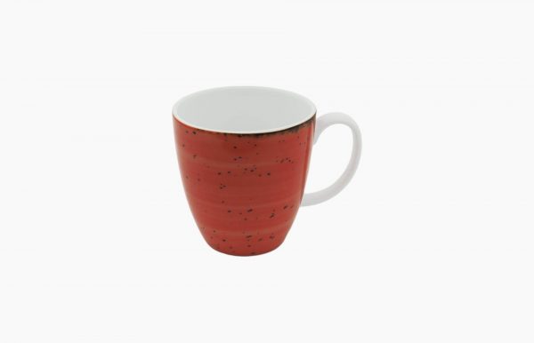 CANECA 330ML RUSTICO VERMELHO